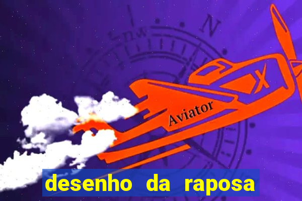 desenho da raposa do cruzeiro para colorir